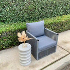 DreamPatio Cary Tabouret d'appoint en béton - 12x17.7