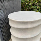 DreamPatio Cary Tabouret d'appoint en béton - 12x17.7