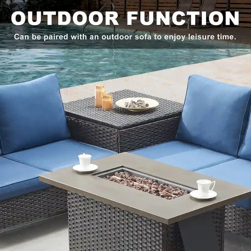 Coffre de rangement extérieur Coffre de rangement pour terrasse