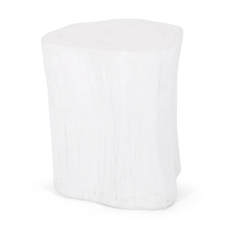 Table d'appoint d'extérieur légère en béton par Christopher Knight Home