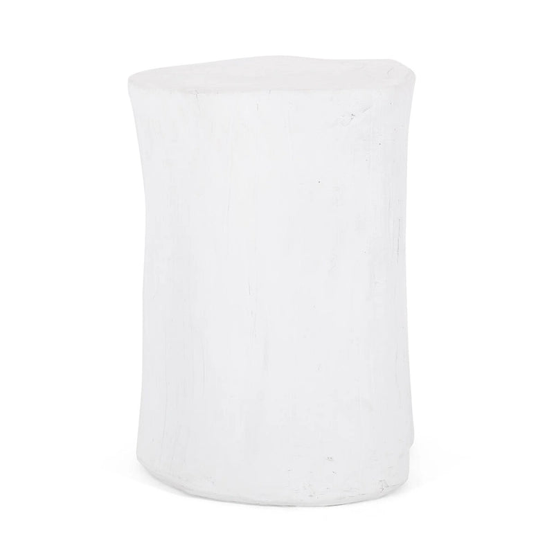 Table d'appoint d'extérieur légère en béton par Christopher Knight Home