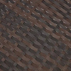 AVAWING 2 poufs d'extérieur en osier