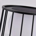Table de jardin solaire LED illuminée