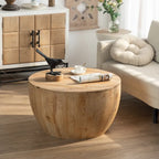 Table basse seau de style vintage - 31,5 po