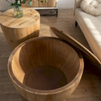Table basse seau de style vintage - 31,5 po