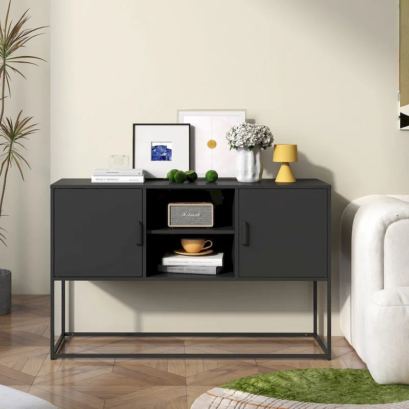 Buffet moderne avec beaucoup d'espace de rangement