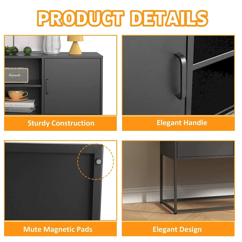 Buffet moderne avec beaucoup d'espace de rangement