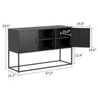Buffet moderne avec beaucoup d'espace de rangement