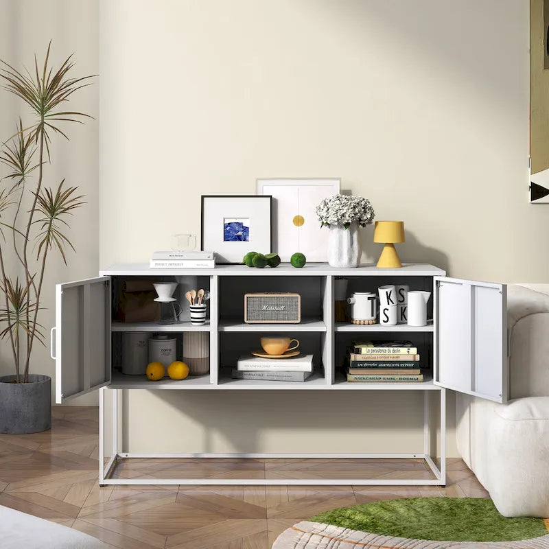 Buffet moderne avec beaucoup d'espace de rangement
