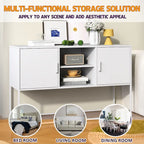 Buffet moderne avec beaucoup d'espace de rangement