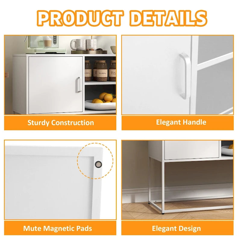 Buffet moderne avec beaucoup d'espace de rangement
