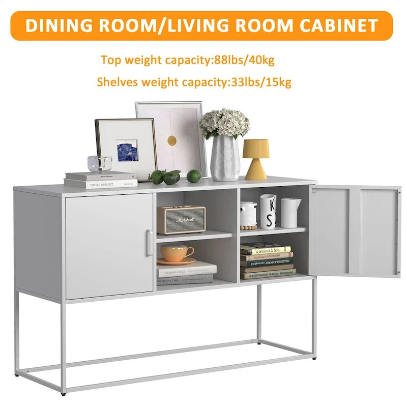 Buffet moderne avec beaucoup d'espace de rangement