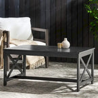 Table basse d'extérieur fonctionnelle en bois