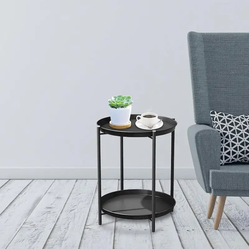 18 or 28 Round Outdoor Side Table End Table Coffee Table