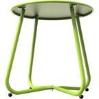 Table d'appoint d'extérieur ronde de 18 ou 28 po