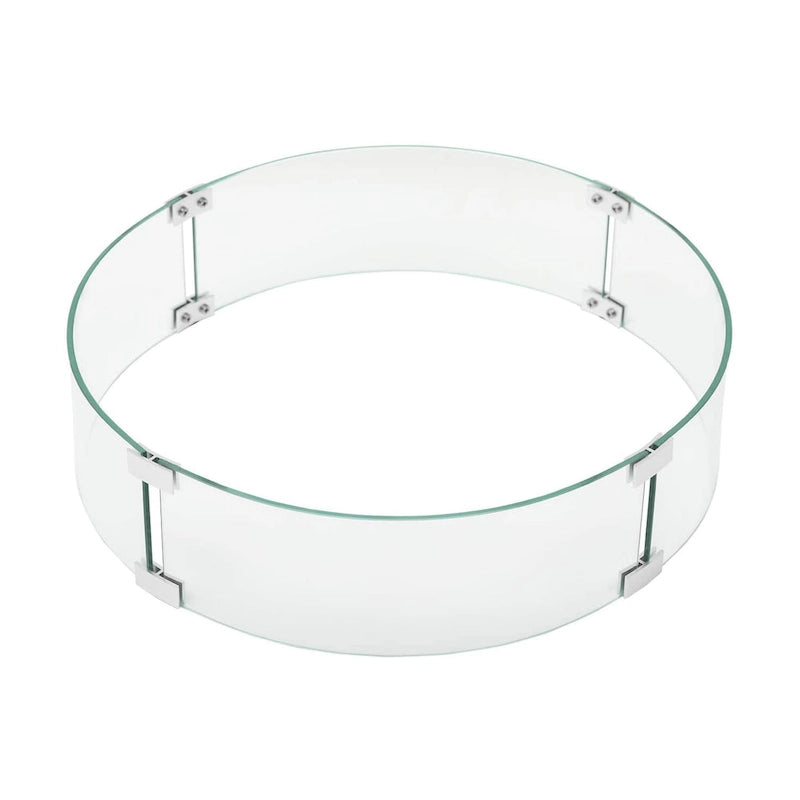 Ensemble table brasero en aluminium noir avec quatre fauteuils de club