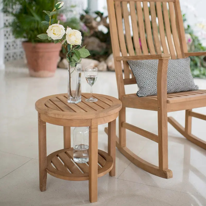 Table d'appoint d'extérieur en teck Tacoma de Cambridge Casual