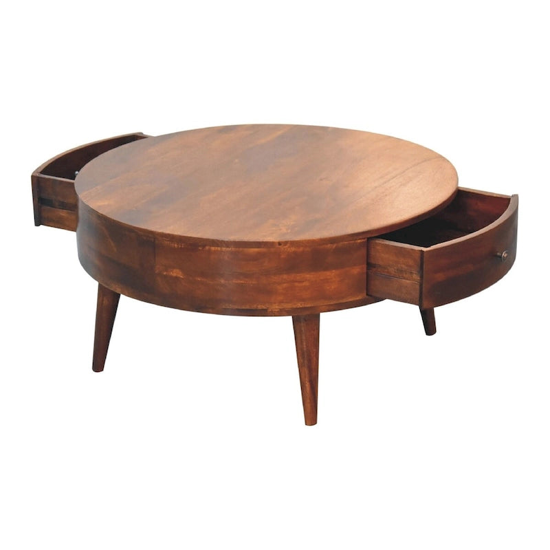Table basse Odyssey en bois massif Artisan Furniture