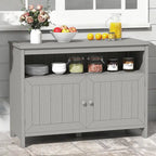 Moasis 44 Table console d'extérieur avec armoire de rangement et étagères