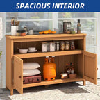 Moasis 44 Table console d'extérieur avec armoire de rangement et étagères