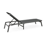 Chaises longues pliantes d'extérieur en aluminium Savant (lot de 2) par Christopher Knight Home