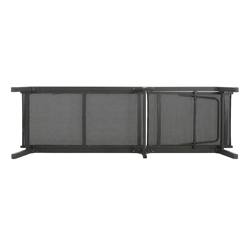 Chaises longues pliantes d'extérieur en aluminium Savant (lot de 2) par Christopher Knight Home