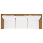 Canapé de patio en osier Safavieh Couture Margarita - 95 larg. x 34 prof. x 27 haut.