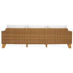 Canapé de patio en osier Safavieh Couture Margarita - 95 larg. x 34 prof. x 27 haut.