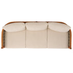 SAFAVIEH Outdoor Living Amanda Canapé 3 places. - 76Lx30Px25H