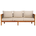 SAFAVIEH Outdoor Living Amanda Canapé 3 places. - 76Lx30Px25H