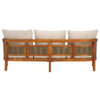 SAFAVIEH Outdoor Living Amanda Canapé 3 places. - 76Lx30Px25H