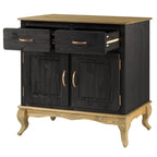 Buffet Vert en Bois