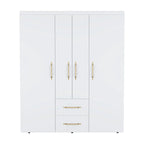 Armoire Bariloche avec tringles, étagères et 2 tiroirs