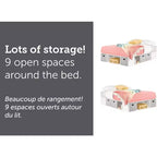 Lits de rangement HomeStock fabriqués à partir de cadre de lit en panneaux de particules