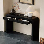 Console rustique Whisen Table d'entrée Table d'appoint avec tiroir à façade cannelée