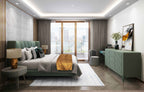 Coiffeuse moderne au design élégant et aux rangements fonctionnels