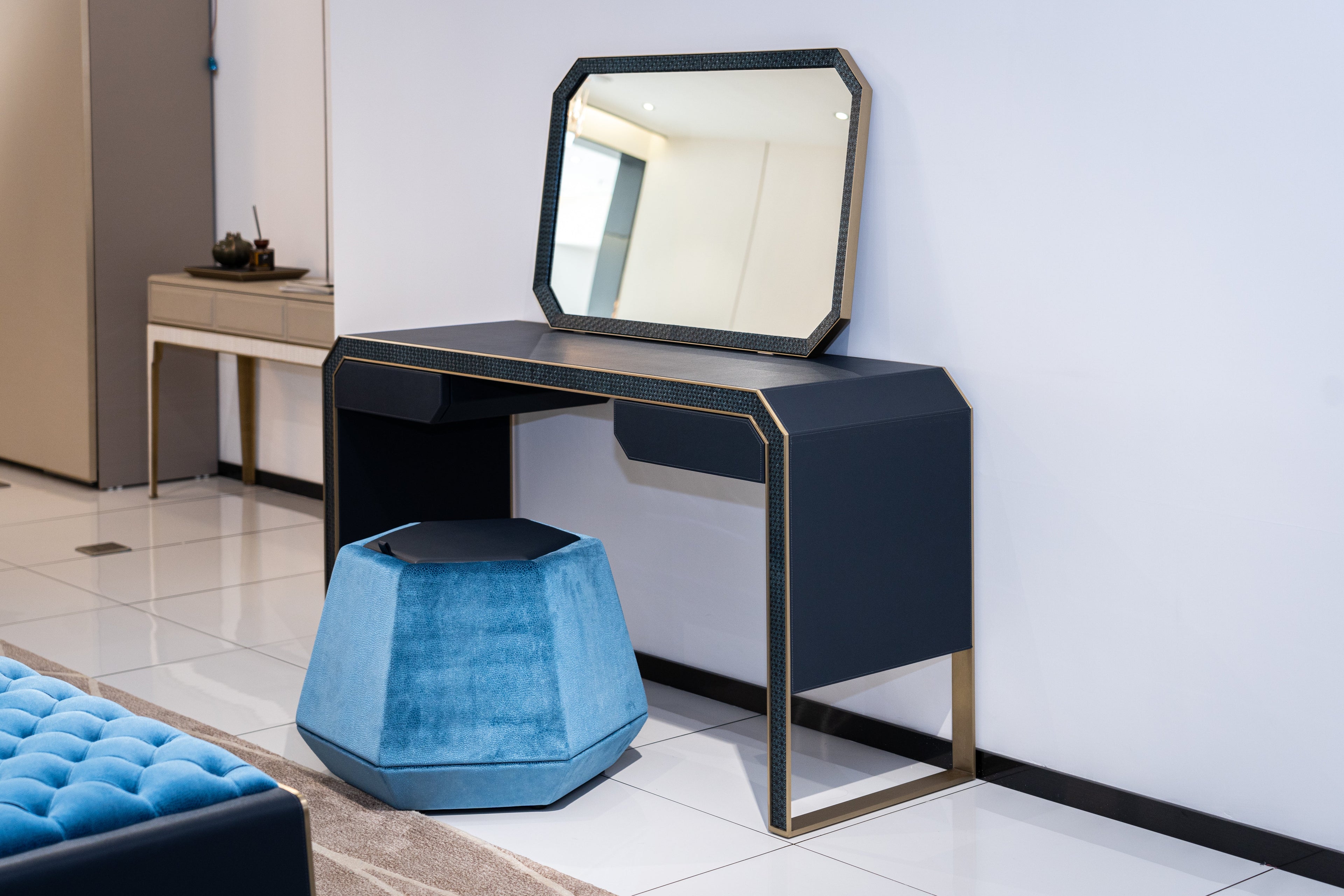 Coiffeuse moderne et élégante avec une finition raffinée