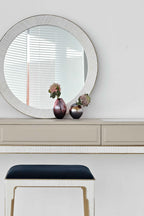 Coiffeuse moderne avec miroir et rangement