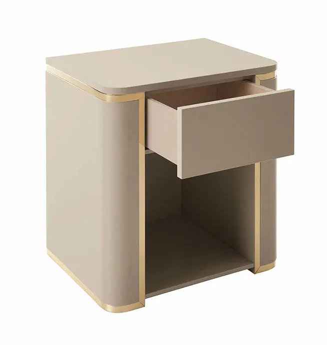 Table de chevet moderne avec tiroir pour chambre à coucher