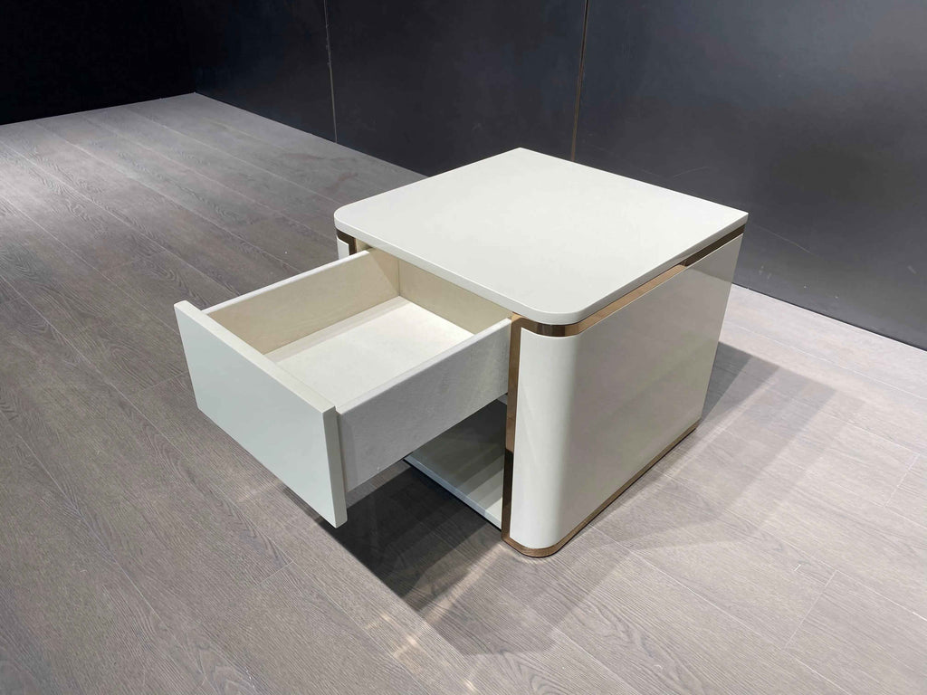 Table de chevet moderne avec tiroir pour chambre à coucher