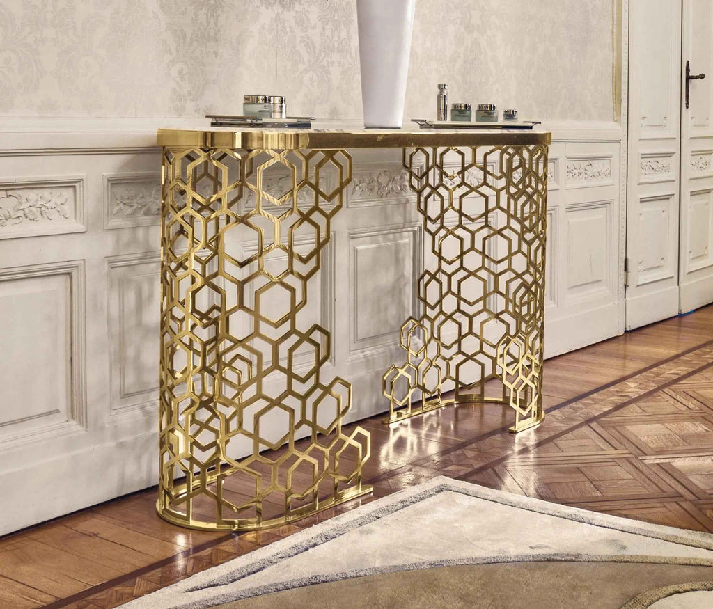 Console élégante pour entrée de foyer