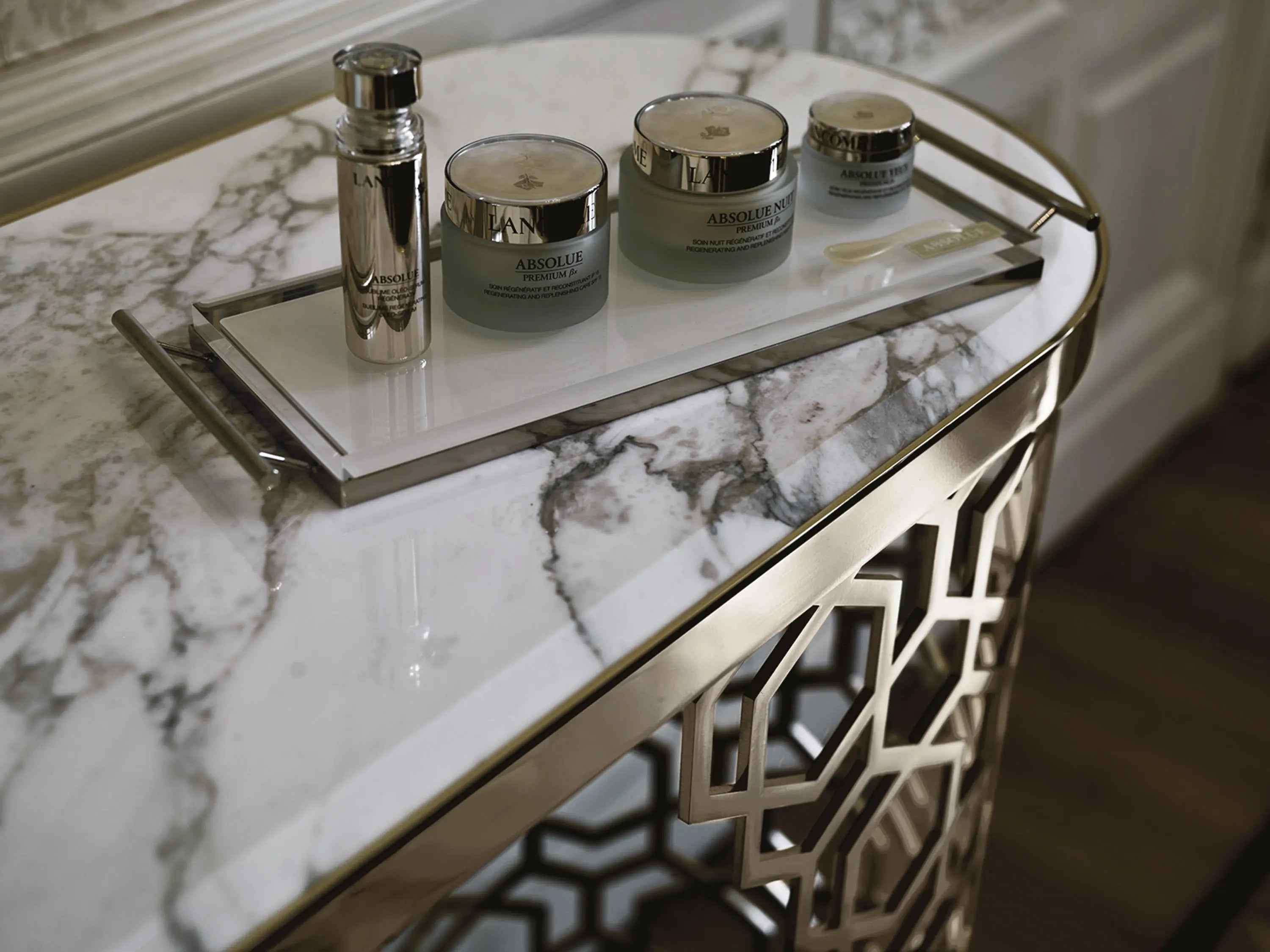 Console élégante pour entrée de foyer
