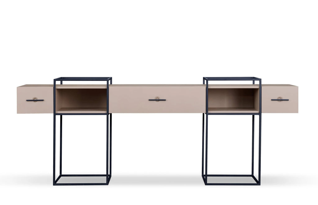 Console élégante pour entrée et espace extérieur fonctionnel