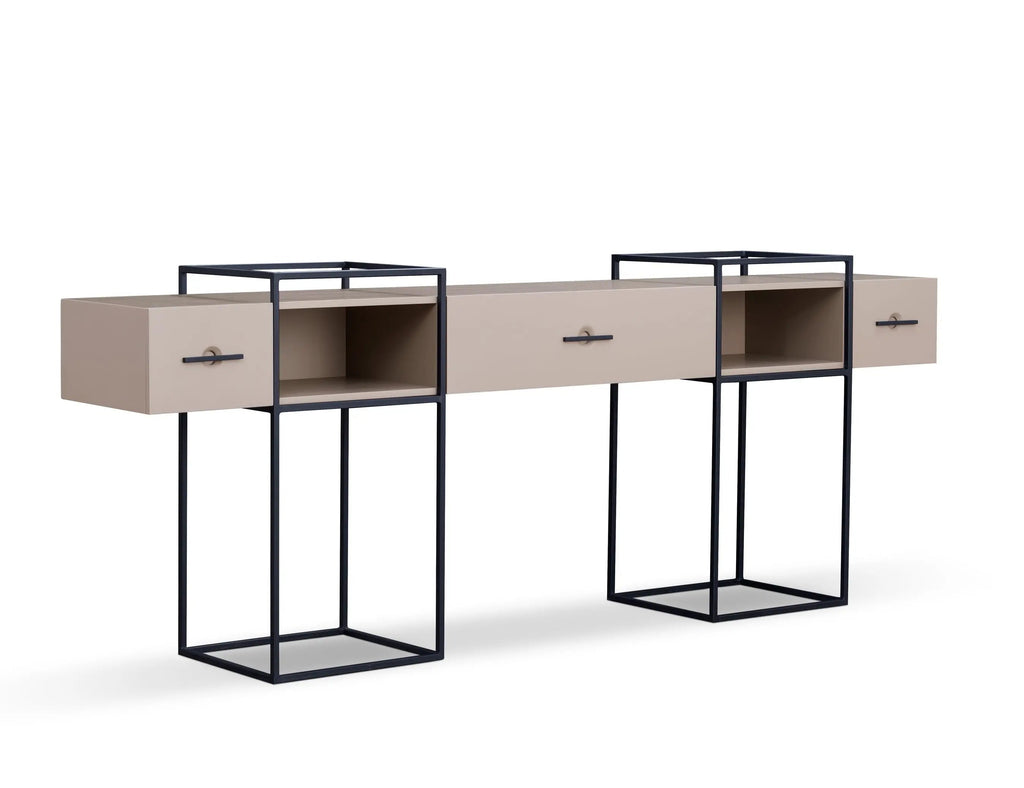 Console élégante pour entrée et espace extérieur fonctionnel