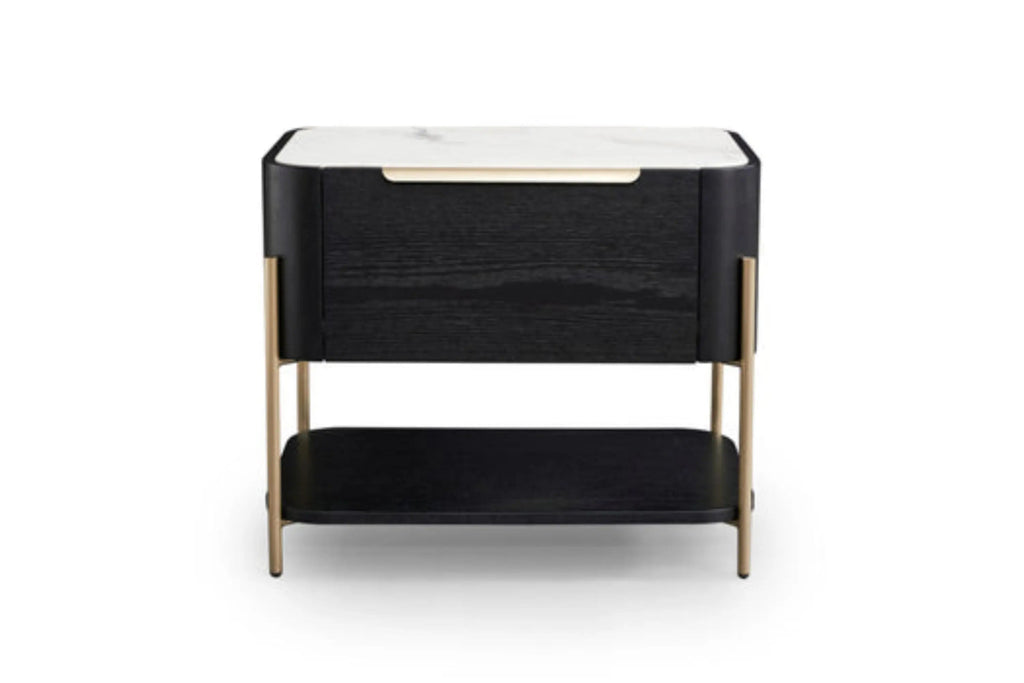 Table de chevet élégante et fonctionnelle pour les chambres modernes