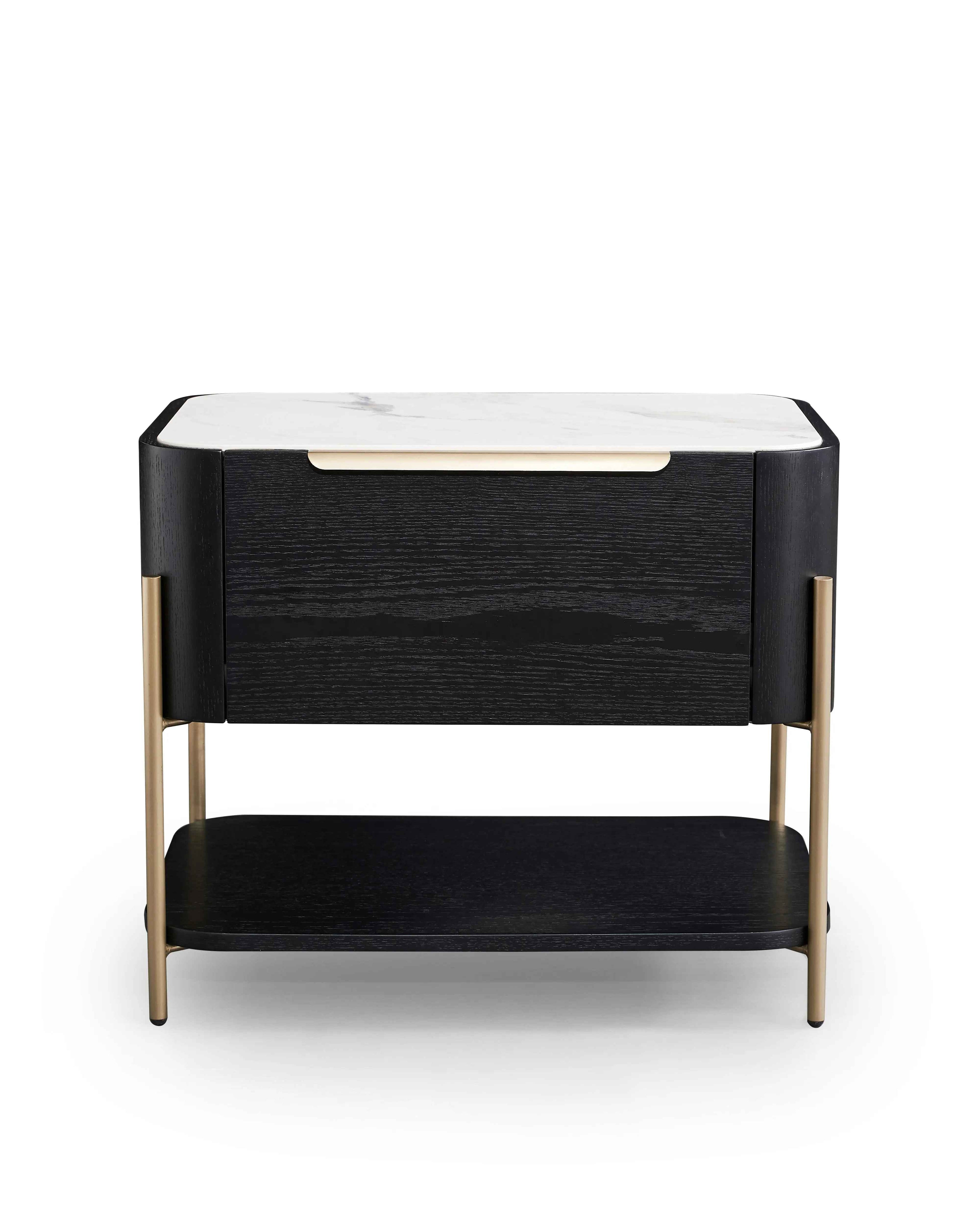 Table de chevet élégante et fonctionnelle pour les chambres modernes