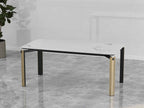 Table à manger minimaliste italien Morandi White Rock Plate HA-2016-1