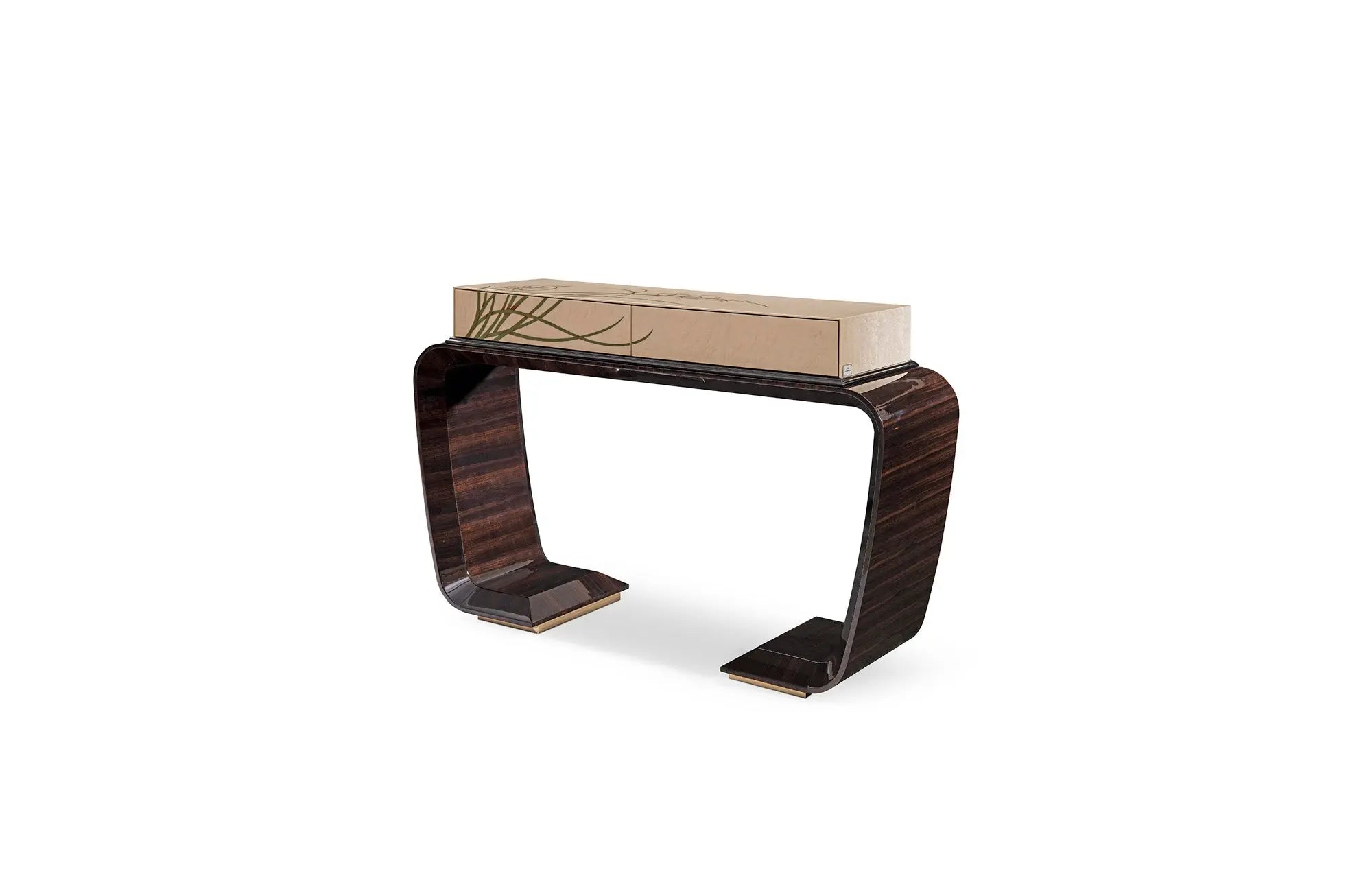 Table Console d'Entrée en Marbre, Luxe Léger