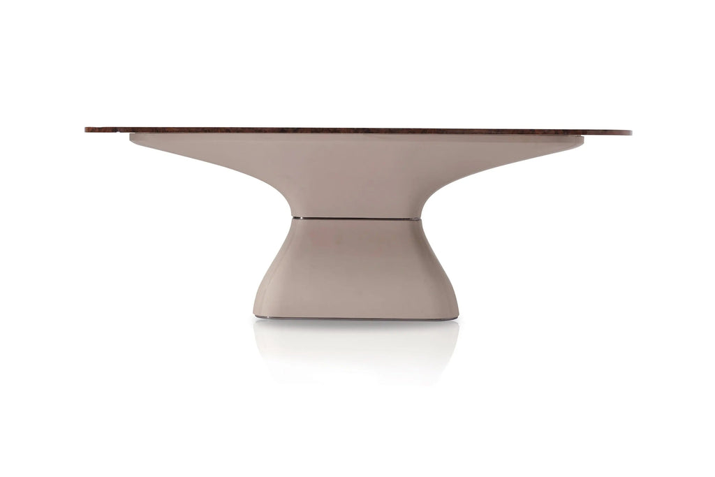 Table à manger moderne en marbre de luxe pour salon