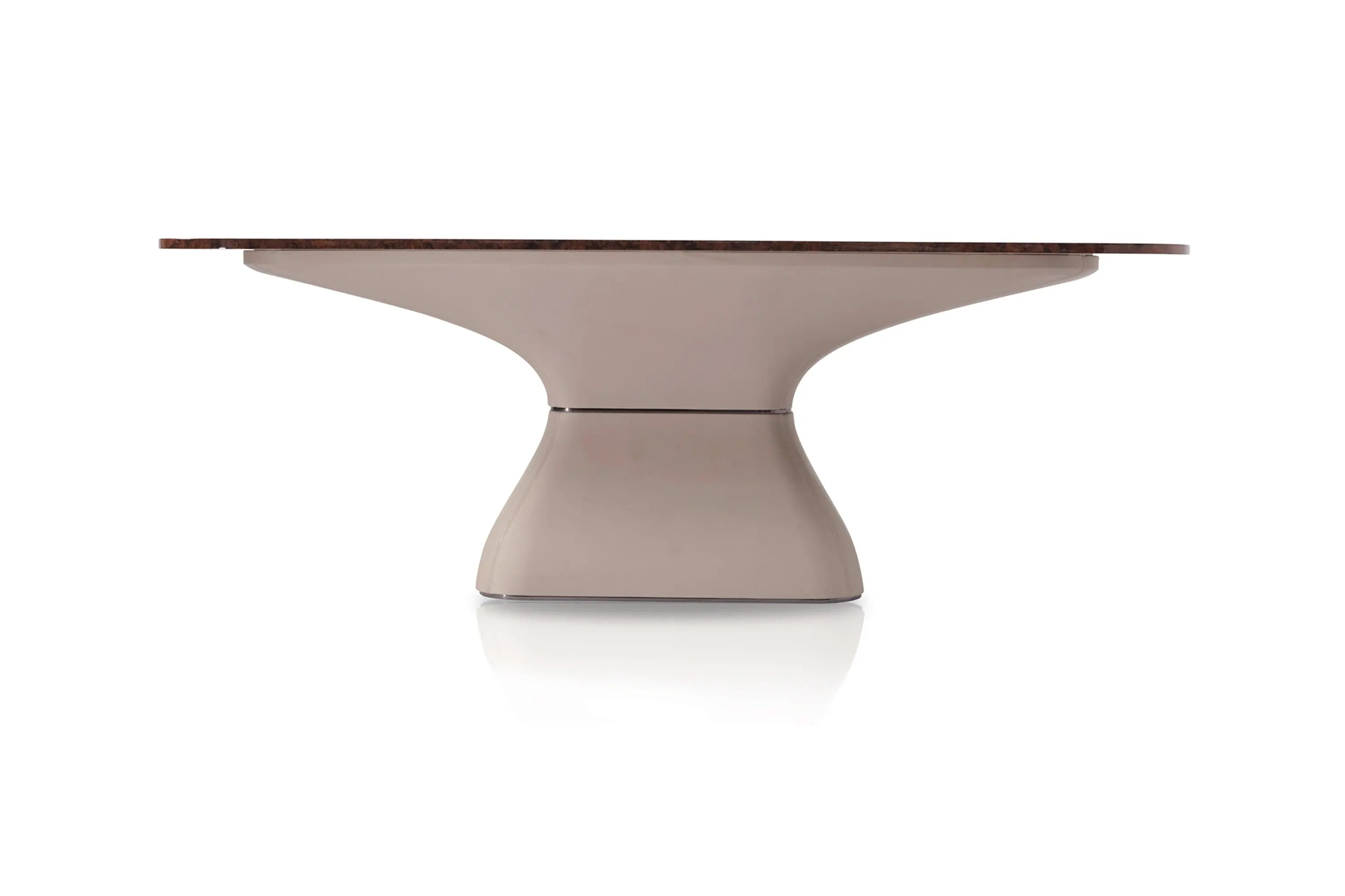Table à manger moderne en marbre de luxe pour salon
